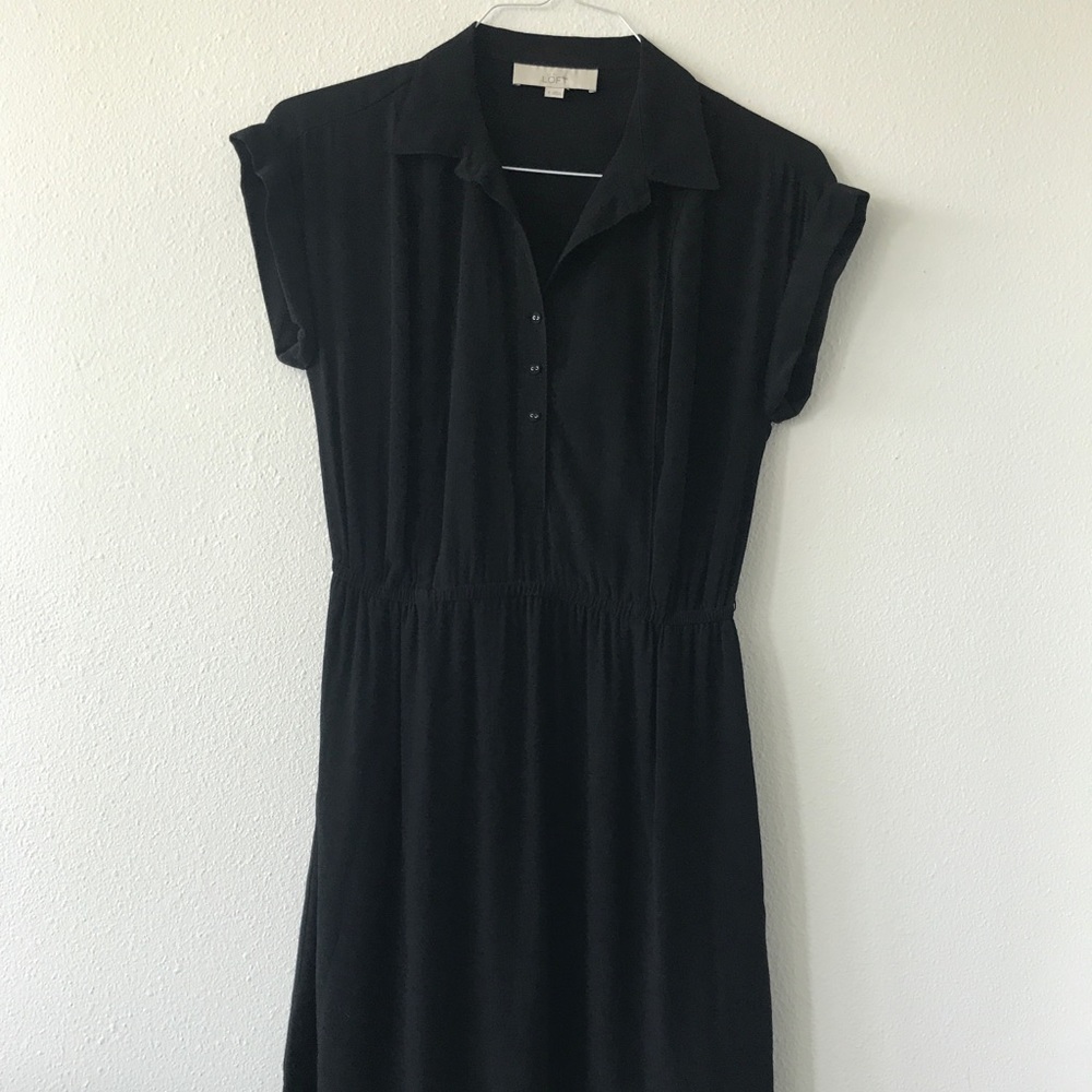 LOFT Black Dress